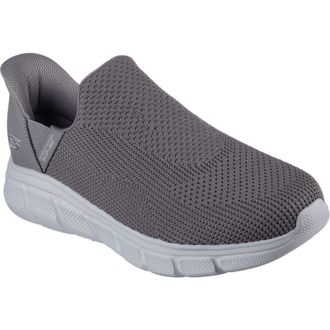 Skechers BOBS Sport B Flex Resilient Textile Heren Grijze Trainers