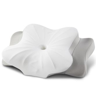 OEM Almohada Cervical Ergon&oacute;mica Para Quienes Duermen De Lado, Boca Arriba O Boca Abajo, Almohada De Espuma Viscoel&aacute;stica Para Cuello Y Hombros, Con Funda