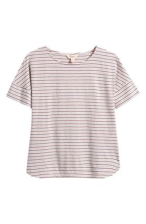 Seasalt Cornwall Bryher Stripe T-Shirt in Profile Bergamont at Nordstrom, Size 14 Us