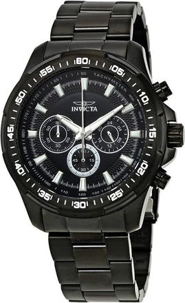 Invicta Speedway Chronograph Black Dial Mens Watch 22785