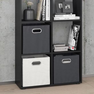Vicco Separador De Ambientes Scutum, Negro, 143 X 72 Cm
