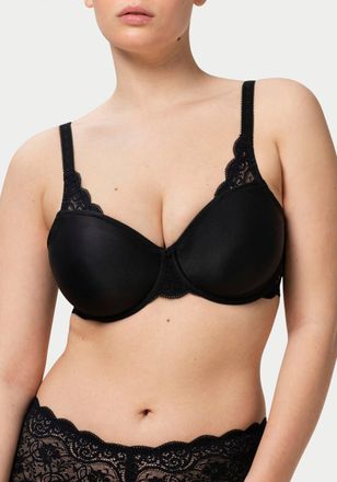 Triumph Amourette 300 W01 verkleinert die Brust optisch um eine Cup-Gr&ouml;sse, Spitzen-Details