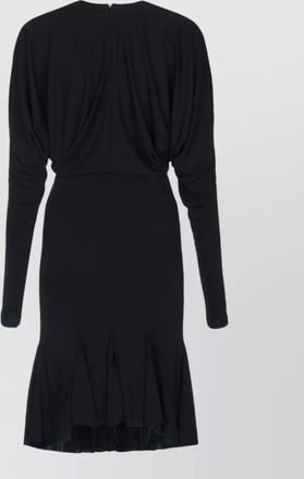 Jacquemus la robe losange cutout draped midi dress