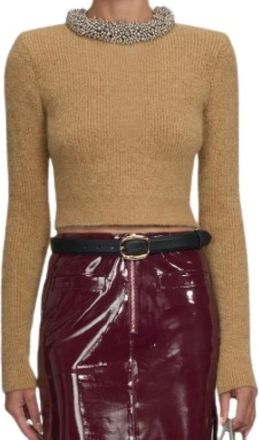 Self Portrait Donna, Maglie, Marrone, S, new