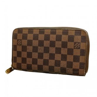 Louis Vuitton Ebene Long Wallet (Bi-Fold) (Pre-Owned)