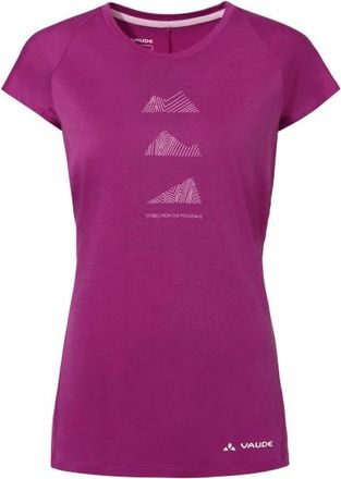 Vaude Tekoa Wool Merinoshirt f&uuml;r Damen | lila