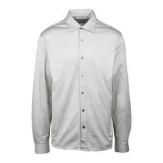 FILIPPO DE LAURENTIIS Casual Shirts, male, White, Size: XL Camicia Supima Cotton