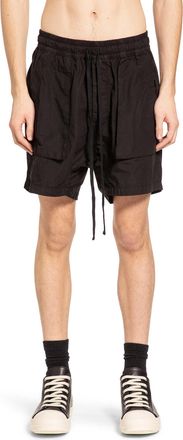 Thom Krom Cotton Canvas Drawstring Shorts