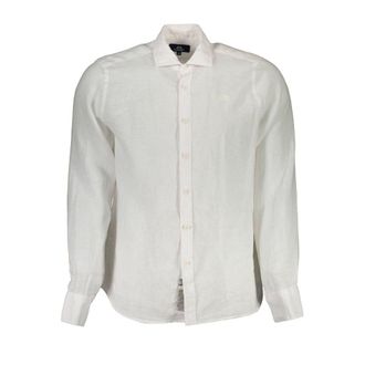 La Martina Linen Mens Mens Shirt