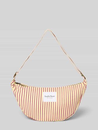 Studio Noos Bauchtasche mit Logo-Patch Modell Poplin in GELB, Gr&ouml;&szlig;e 1