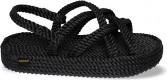 Bohonomad Bodrum Platform Sandal - Dames - Sandalen - Zwart - 41 EU - Schoenen