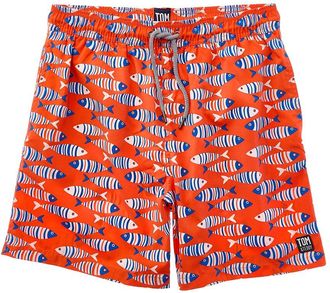 Tom & Teddy Fish Swim Trunk