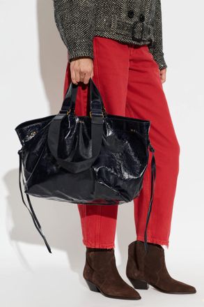 Isabel Marant Wardy Bag, Womens, Navy Blue