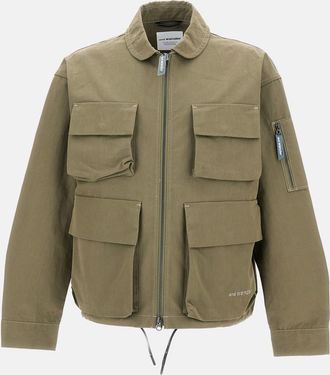 And Wander Water-repellent Cotton-blend Jacket