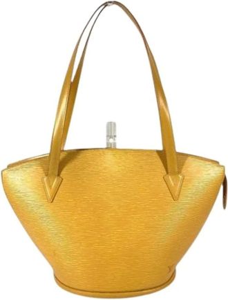 Louis Vuitton Pre-owned Shoulder Bags, female, Beige, Size: ONE SIZE Pre-owned Vintage Epi Shoulder Tote