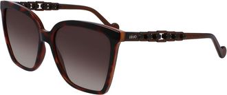 Liu Jo LJ773S 240 Womens Sunglasses Tortoiseshell Size 57