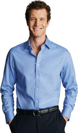 CHARLES TYRWHITT Non-Iron Royal Oxford Shirt in Blue at Nordstrom, Size 15.5