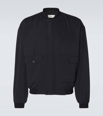 The Row Uma silk jacket