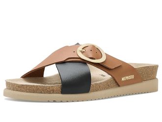 Mephisto Hirina Womens Sandals Black : EU 40 (US Womens 10) B - Medium, Leather