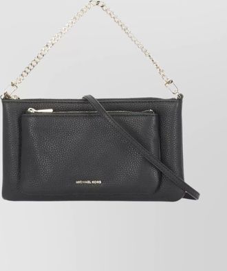 Michael Michael Kors versatile leather shoulder bag with chain strap