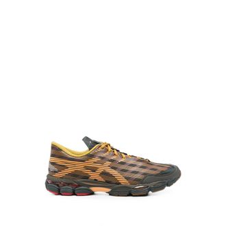 Asics Gel S Check-pattern Lace-up Sneakers