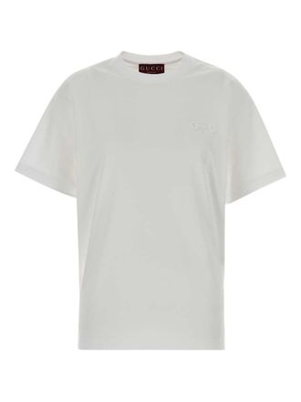 Gucci Logo Cotton T Shirt