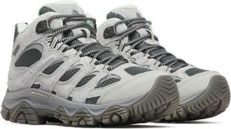 Merrell Moab 3 Waterproof Mid Hiking Boot in Alloy at Nordstrom, Size 10.5