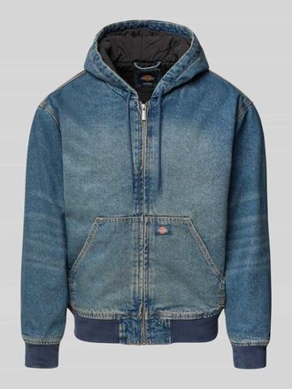 Dickies Jacke mit Kapuze Modell HILHAM in Jeansblau, Gr&ouml;&szlig;e S