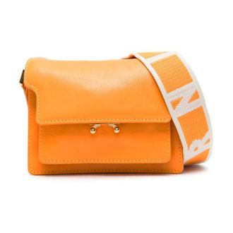 Marni Tassen, Dames, Oranje, ONE Size, Leer, Marni-tassen... Oranje