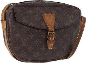 Louis Vuitton Pre-owned Jeune Fille MM Schoudertas - Dames - Vintage Schoudertas - Bruin - ONE Size - Leer - Vintage