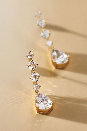 Nadri Crystal Drop Earrings