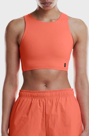 On Core 2-in-1 Crop Performance Tank in Reef at Nordstrom, Size X-Large