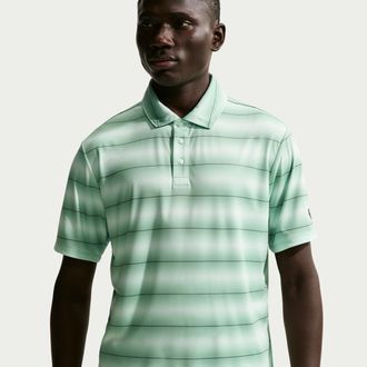 Nike Mens Par Dri-FIT Golf Polo in Green | IB0218-394