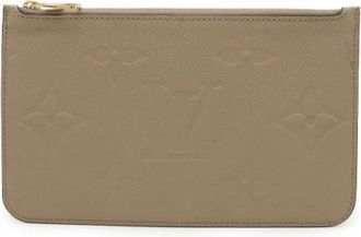 Louis Vuitton Pre-owned Clutches, female, Brown, Size: ONE SIZE Pre-owned Canvas Clutch