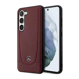 OEM Funda Mercedes Urban Line De Cuero Para Samsung Galaxy S23+ (roja)