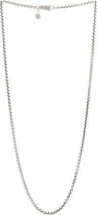 John Hardy Silver 2.5Mm Naga Box Chain Necklace (Authentic Pre-Loved)