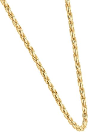 Pompeii3 14k Yellow Gold Womens 24 Chain Necklace 26 Grams 4.5mm Thick