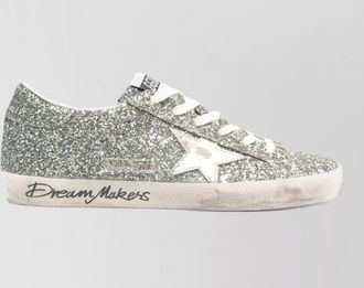 Golden Goose glitter low-top sneakers
