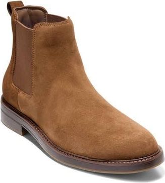 Cole Haan Judson Grand Chelsea Boot in Spiced Brown Suede at Nordstrom Rack, Size 13