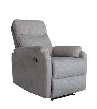 Home Heavenly Sill&oacute;n relax reclinable con mecanismo palanca en color gris