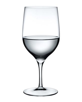 Nude Glass Dimple Water Glass Set Of 2 Glasses