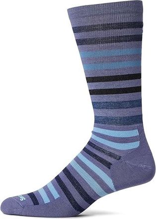 Smartwool Everyday Spruce Street Crew Socks Crew Cut Socks Shoes Nightfall Blue : LG (US Mens Shoe 9-11.5 - Womens Shoe 10-12.5)