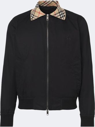 Burberry Chaqueta Burberry Check de algod&oacute;n