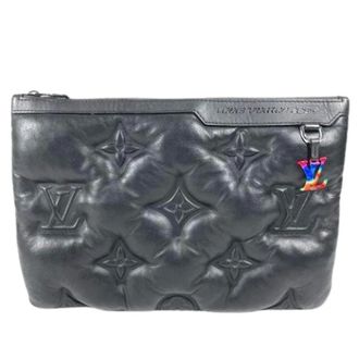 Louis Vuitton Clutch Vintage Pre-owned - - Pre-owned - Donna - Nero - ONE SIZE