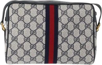 Gucci Pre-owned Vintage Cross Body Bag - - Pre-owned - Donna - Blu - ONE SIZE