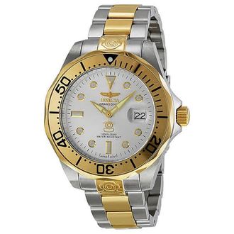 Invicta Pro Diver Grand Diver Automatic Silver Dial Mens Watch 3050