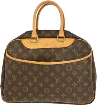 Louis Vuitton Pre-owned Handbags, female, Brown, Size: ONE SIZE Pre-owned Deauville Handbag