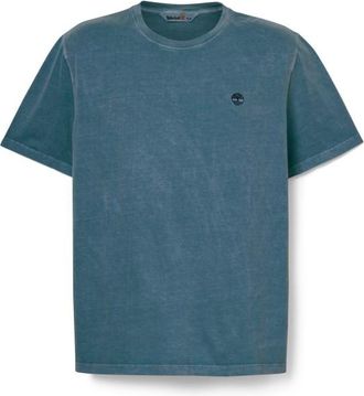 Timberland Garment Dye Short Sleeve Tee T-Shirt f&uuml;r Herren | blau