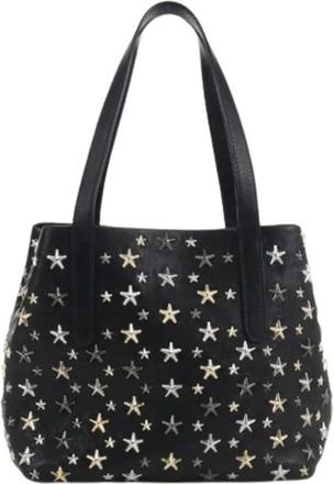 Jimmy Choo London Pre-owned Tote Bags, female, Black, Size: ONE SIZE Pre-owned Tote Bag