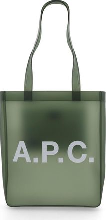 A.P.C. Neutrals Lou Translucentt Tote Bag